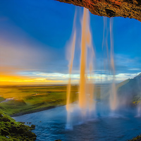 Звук природы: водопад